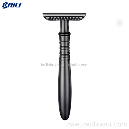 Safety Razor,Classic Long Handle Safety Wet Shaving Kit